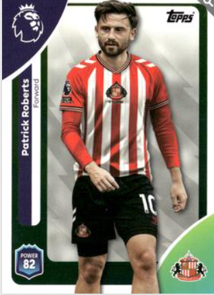 #355 Patrick Roberts Sunderland