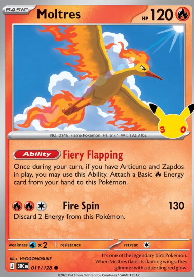 #011 Moltres 30th Celebrations