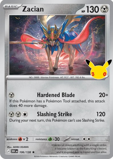 #106 Zacian 30th Celebrations