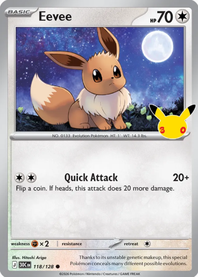 #118 Eevee 30th Celebrations