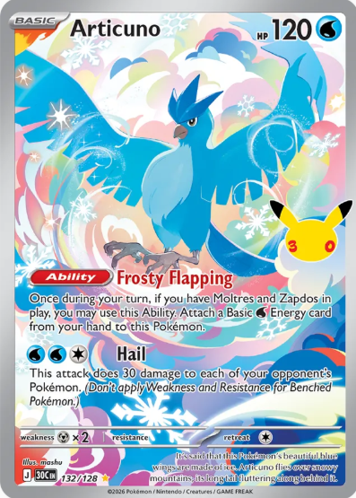 #132 Articuno 30th Celebrations