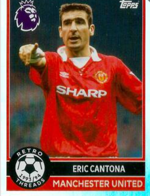 #384 Eric Cantona Retro Threads