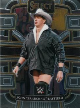 #003 John "Bradshaw" Layfield Base Silver WWE Select 24