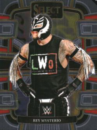#022 Rey Mysterio Base Red and Blue WWE Select 24