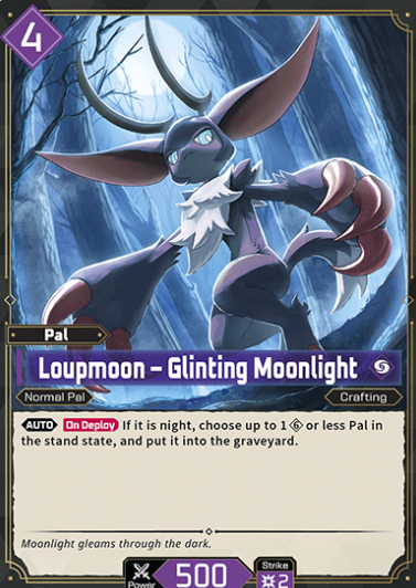 #087 Loupmoon - Glinting Palworld -Dawn of Palpagos EBP01