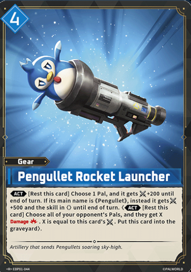 #044 Pengullet Rocket Launcher (R) -Dawn of Palpagos EBP01