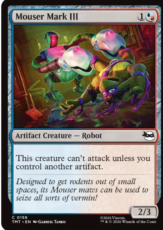 #0159 Mouser Mark III - Magic: The Gathering TMNT