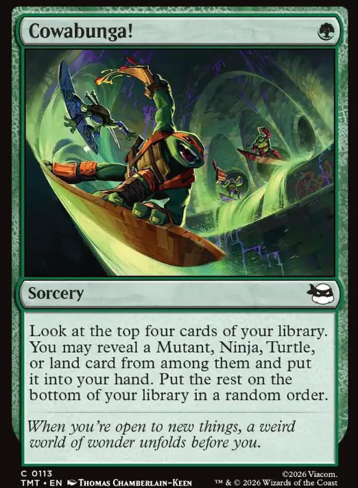 #0113 Cowabunga! - Magic: The Gathering TMNT