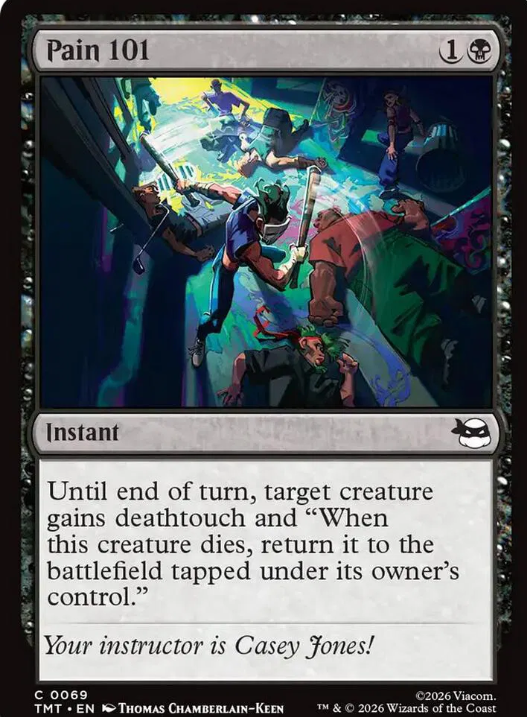 #0069 Pain 101 - Magic: The Gathering TMNT