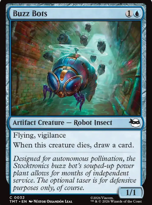#0032 Buzz Bots - Magic: The Gathering TMNT