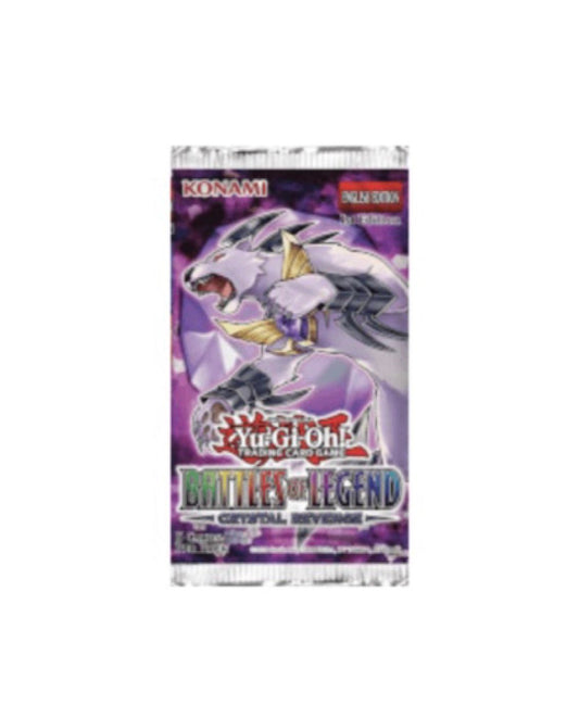 Yu-Gi-Oh!-Battles of Legends Crystal Revenge (First Edition) Booster Pack