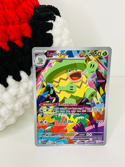 Ludicolo #95 Mega Evolutions Phantasmal Flames  Mint Pack Fresh