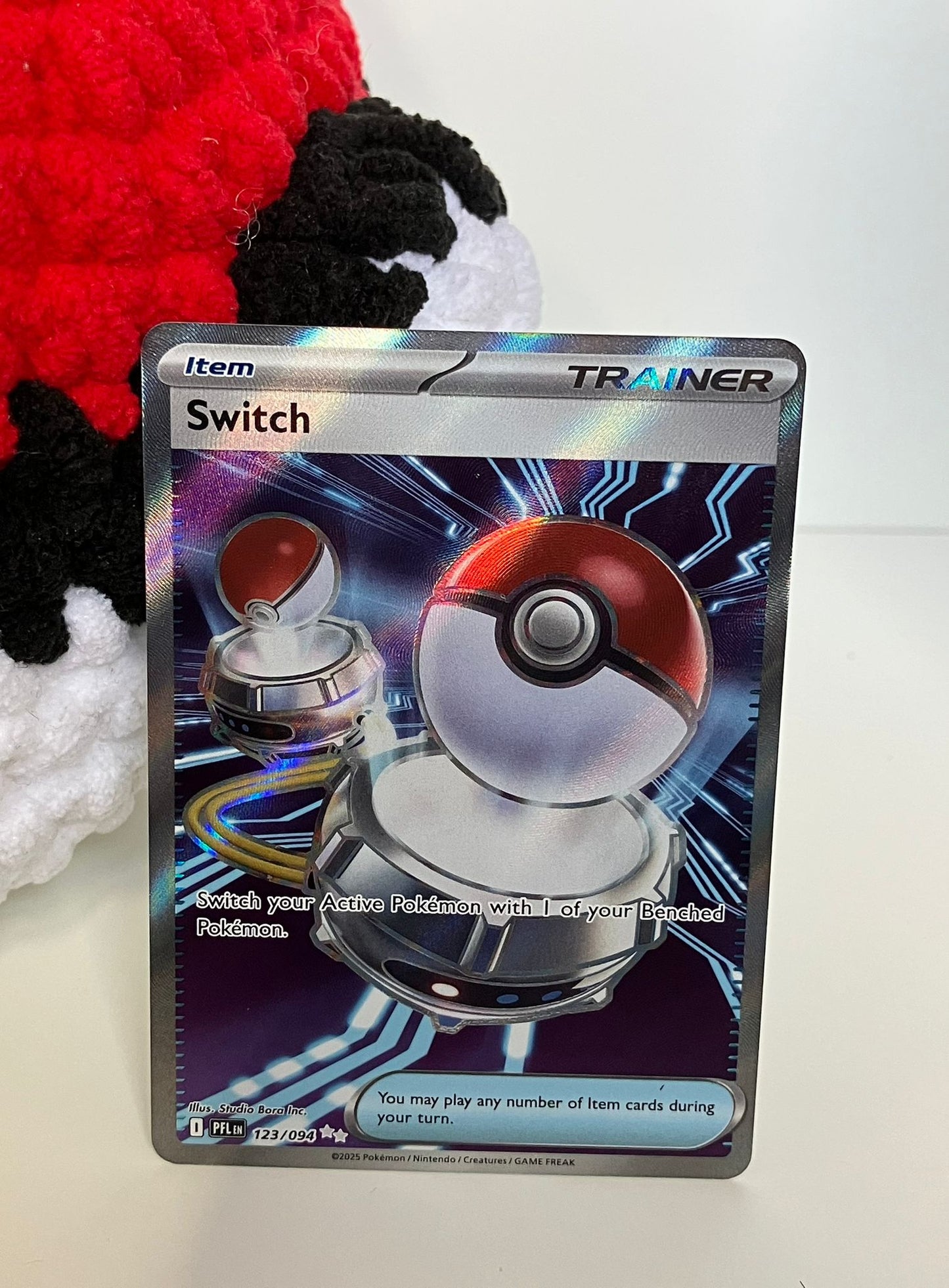 Switch #123 Mega Evolutions Phantasmal Flames  Mint Pack Fresh