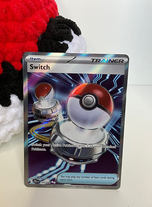 Switch #123 Mega Evolutions Phantasmal Flames  Mint Pack Fresh