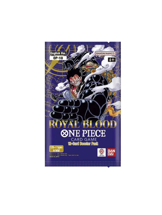One Piece TCG – Royal Blood (OP10) Booster Pack – New & Sealed