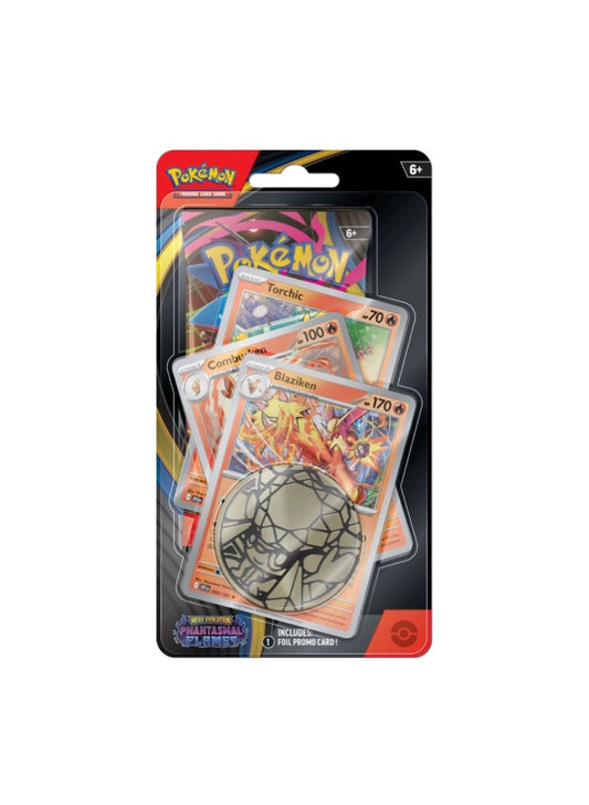Pokémon TCG Mega Evolutions Phantasmal Flames - Checklane Blister (Blaziken)