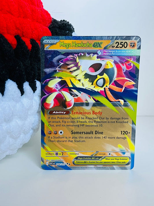#116 Mega Hawlucha Ex Mega Evolution Ascended Hero