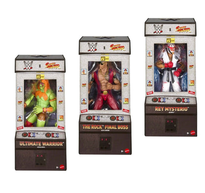 WWE Elite Collection Series X Street Fighter Figure Series 1 SET