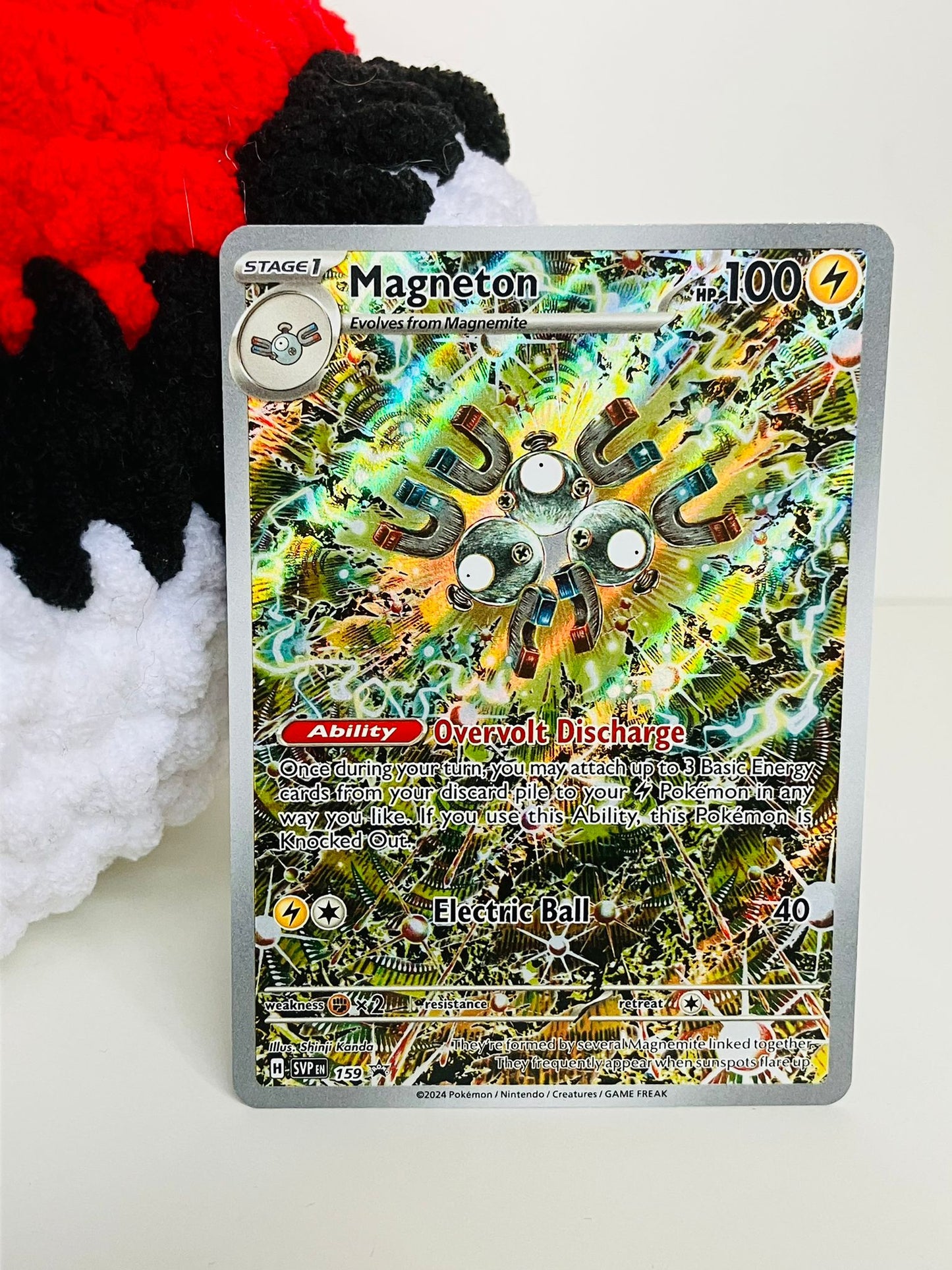 #159 Magneton  Black Star Promo SVP