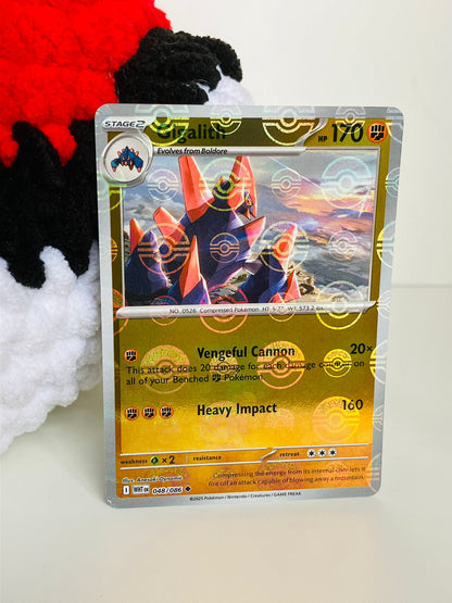#048 Gigalith White Flare Pokeball