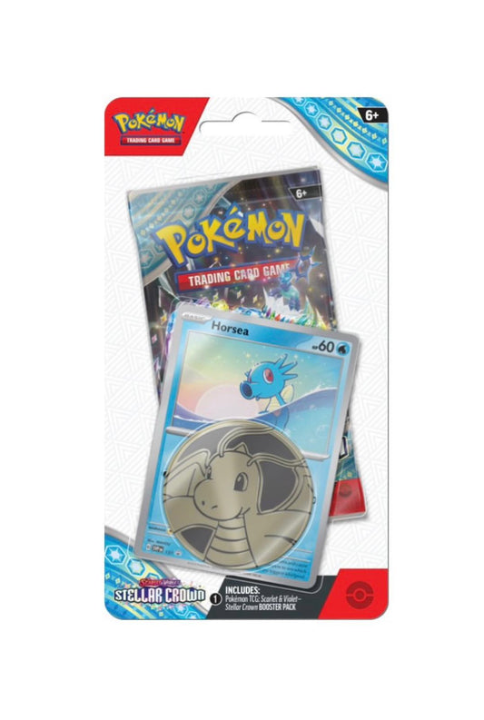 Pokémon TCG Stellar Crown - Checklane Blister (Horsea)