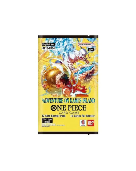 One Piece TCG – Adventure on Kami's Island (OP15 EB-04) Booster Pack – New & Sealed