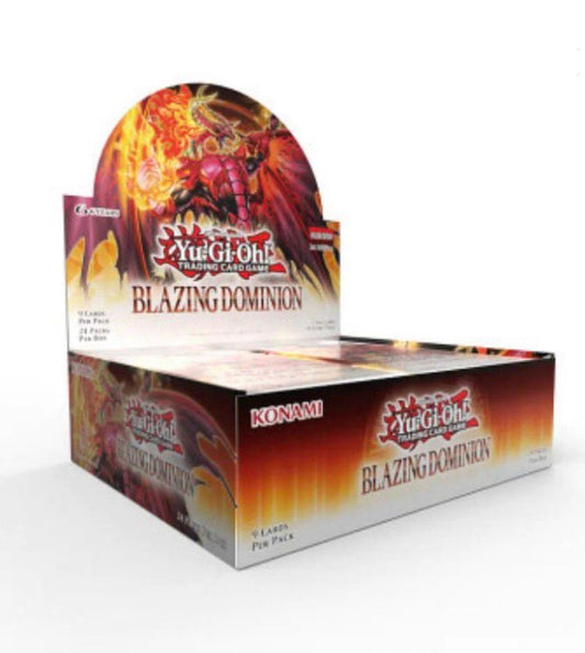 Yu-Gi-Oh! - Blazing Dominion Booster Box (1st Edition) !!!