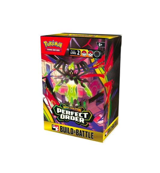 Pokémon TCG Mega Evolutions Perfect Order Build & Battle Booster Bundle