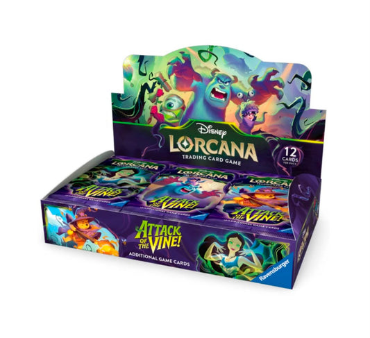 Disney Lorcana Attack of the Vine Booster Box – Sealed