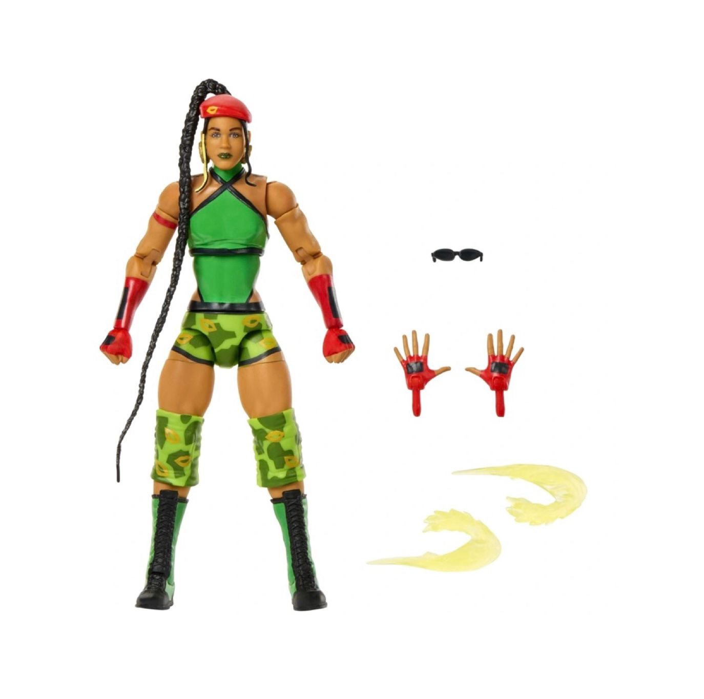 WWE Elite Collection Series X Street Fighter Figure Series 2 SET