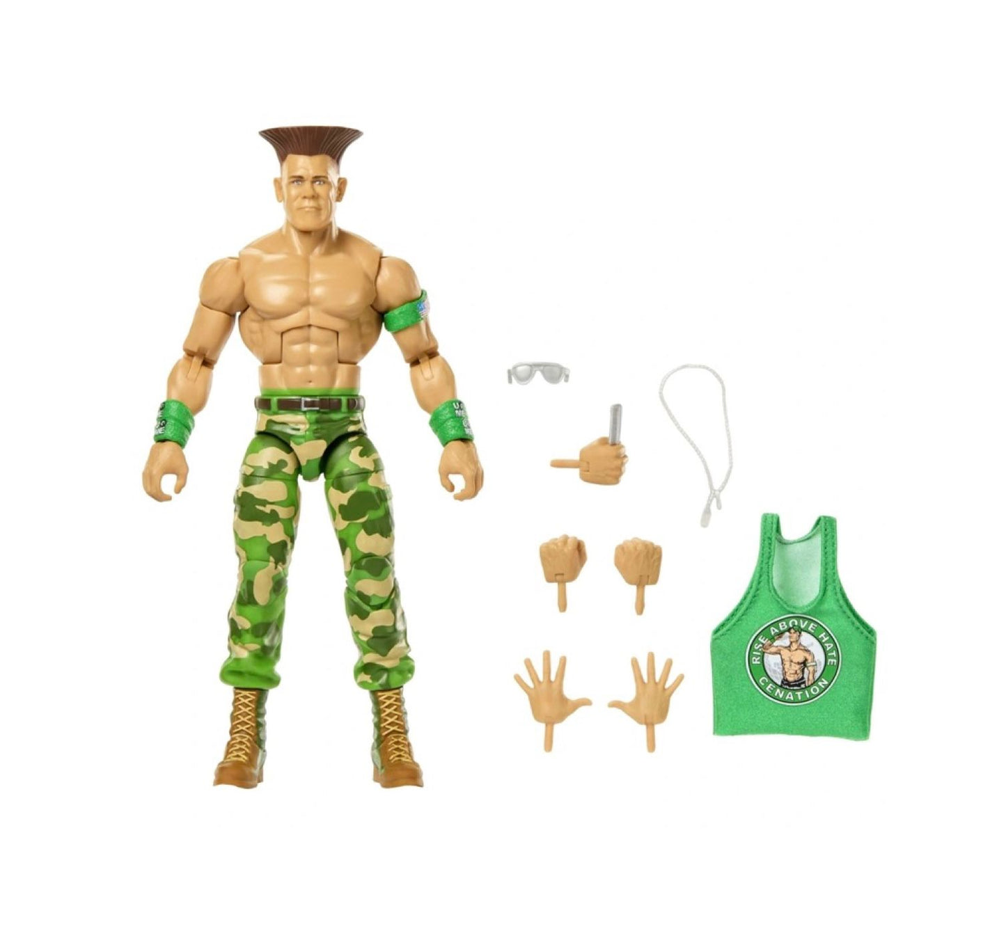 WWE Elite Collection Series X Street Fighter Figure Series 2 SET
