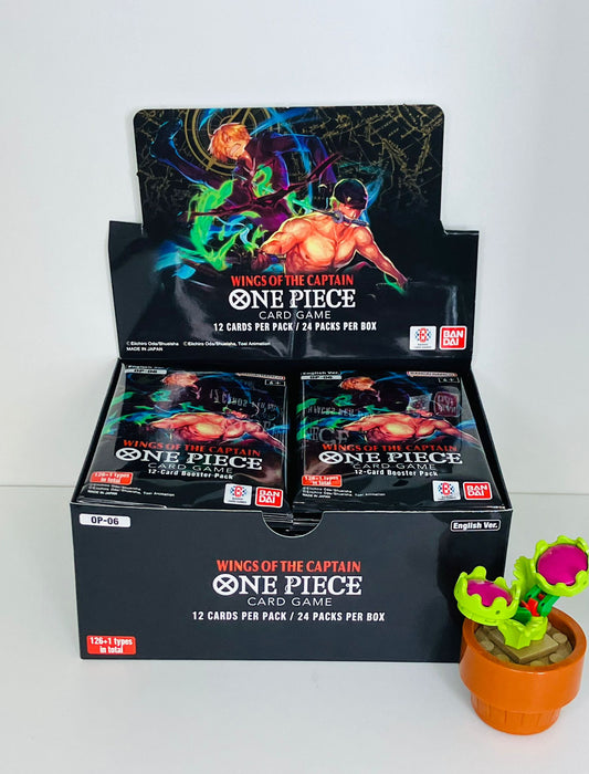 One Piece Wings of the Captain (OP06) Booster Pack English New & Sealed