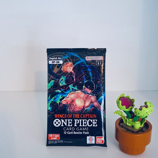 One Piece Wings of the Captain (OP06) Booster Pack English New & Sealed