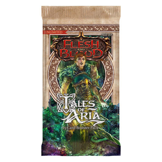 Flesh AND Blood - Tales of Aria Booster Pack (FIRST EDITION)
