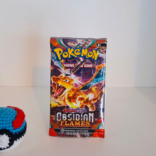 Pokémon Card Obsidian Flames booster pack new & sealed!