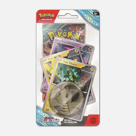 Pokémon TCG Stellar Crown - Checklane Blister (Iron Thorns)